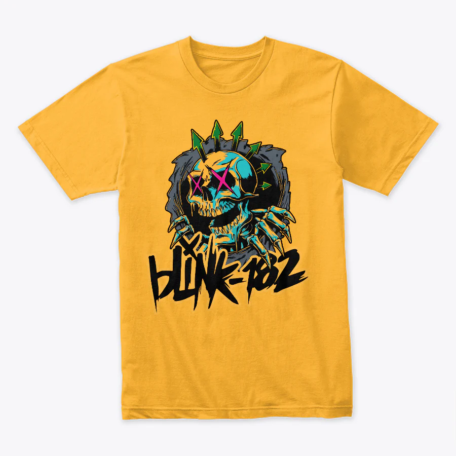 Camiseta Algodon Blink 182 Logo Colors - Image 4