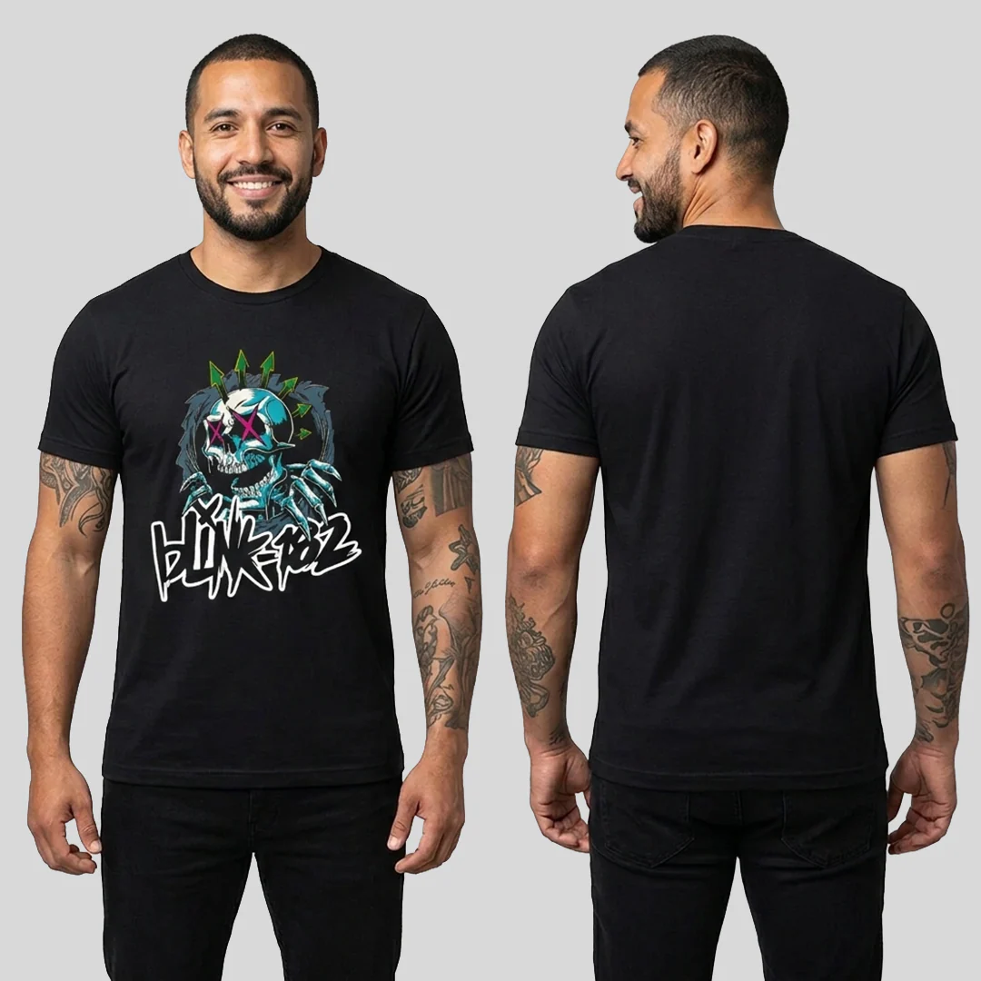 Camiseta Algodon Blink 182 Logo Colors - Image 5