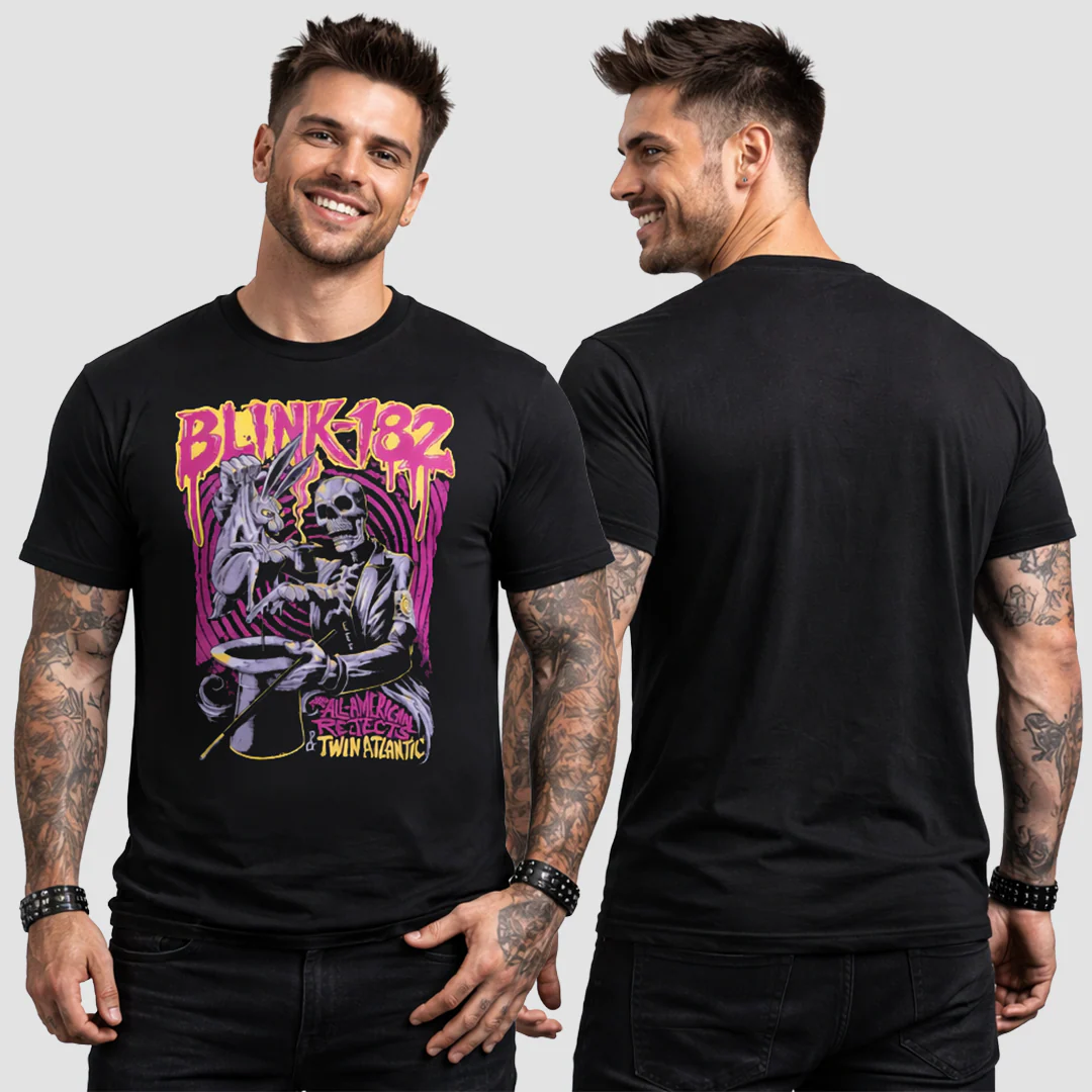 Camiseta Algodon Blink 182 The All American Rejects - Image 3