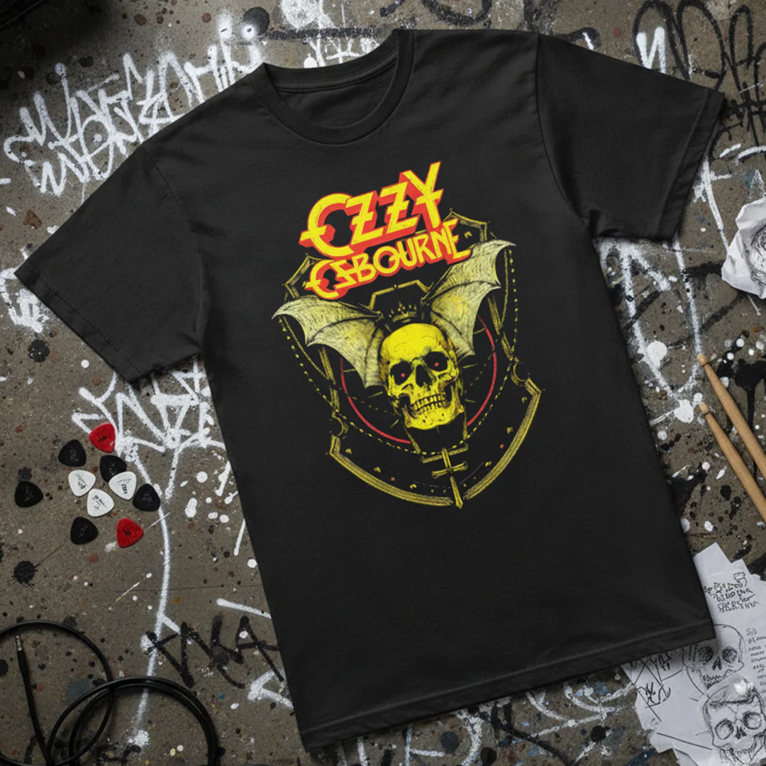 Camiseta Algodon Brandit Ozzy Skull - Image 3