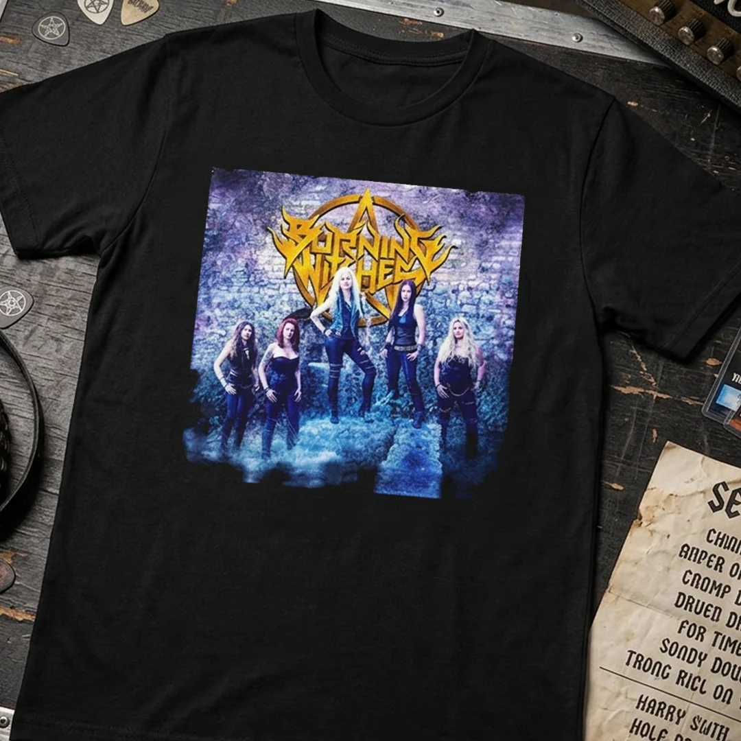 Camiseta Algodon Burning Witches Band - Image 3