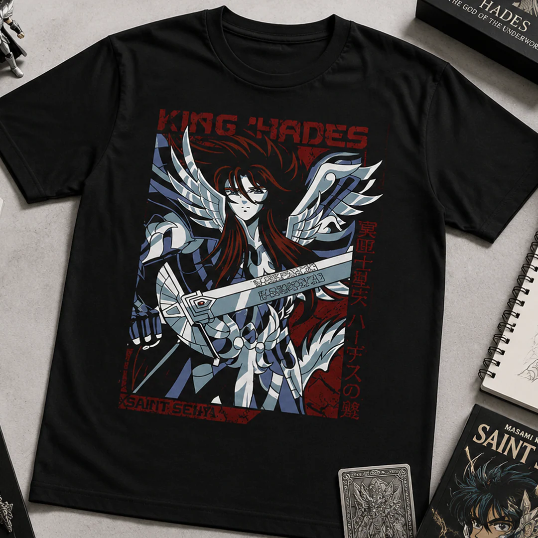 Camiseta Algodon Caballeros Del Zodiaco Hades - Image 3