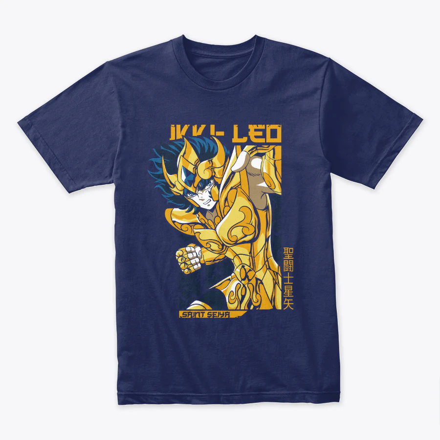 Camiseta Algodon Caballeros Del Zodiaco Ikki Leo - Image 3
