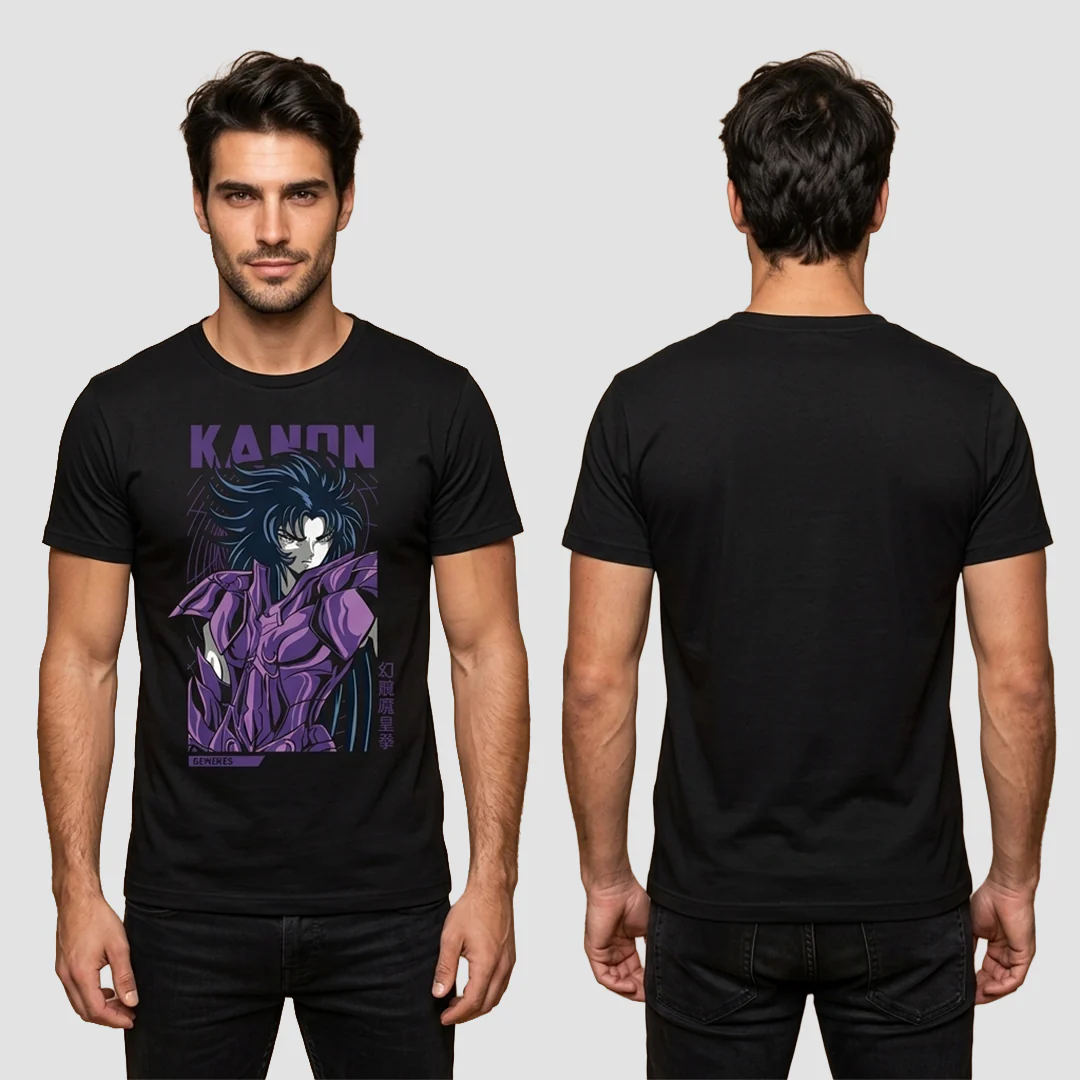 Camiseta Algodon Caballeros Del Zodiaco Kanon Geminis - Image 2