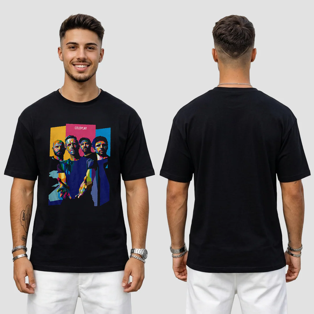 Camiseta Algodon Coldplay Art - Image 2