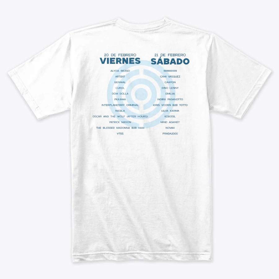 Camiseta Algodón Core Line Up Azul - Image 3