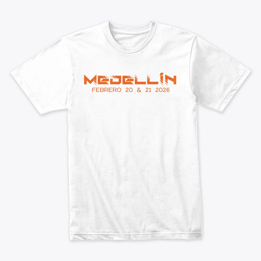 Camiseta Algodón Core Line Up Naranja - Image 5