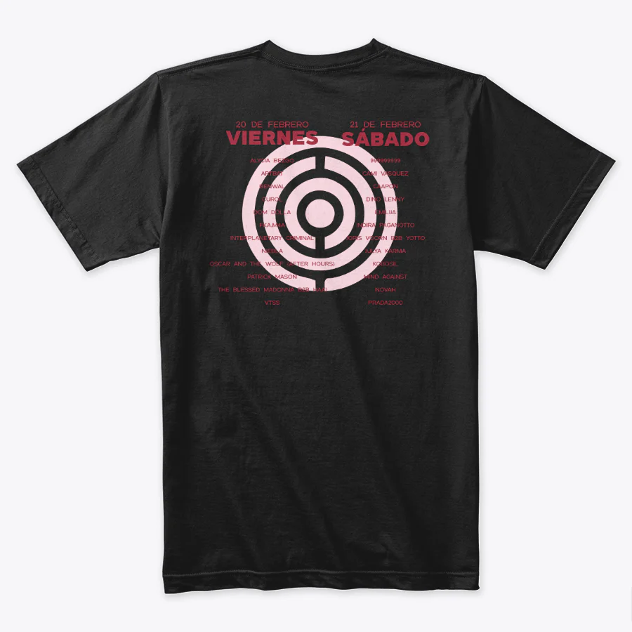 Camiseta Algodón Core Line Up Rojo - Image 3