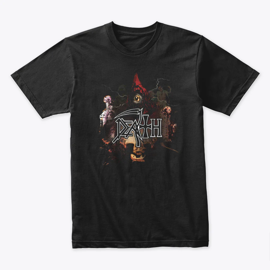 Camiseta Algodon Death Poster Style