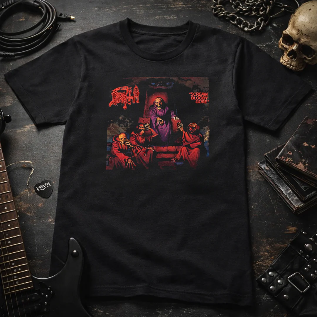 Camiseta Algodon Death Scream Bloody Gore - Image 3