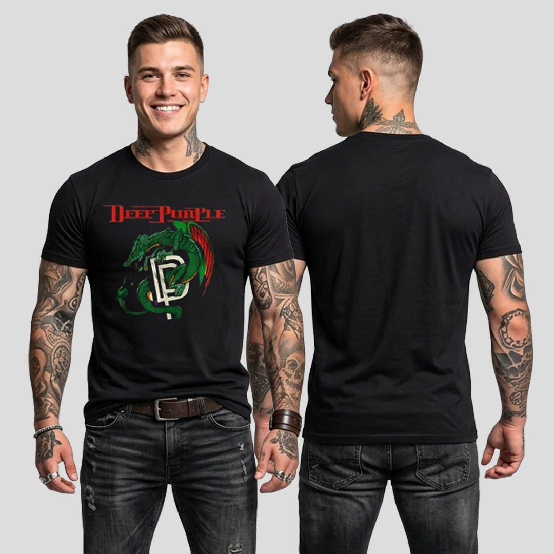 Camiseta Algodon Deep Purple Logo - Image 2