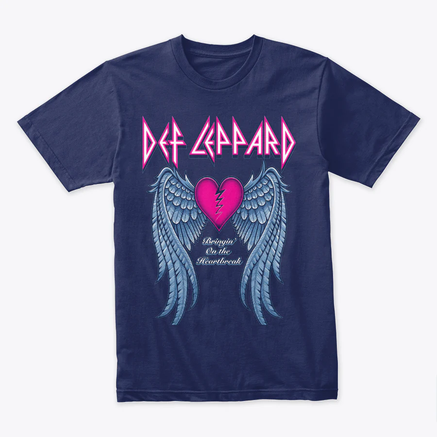 Camiseta Algodon Def Leppard Heartbreak - Image 2