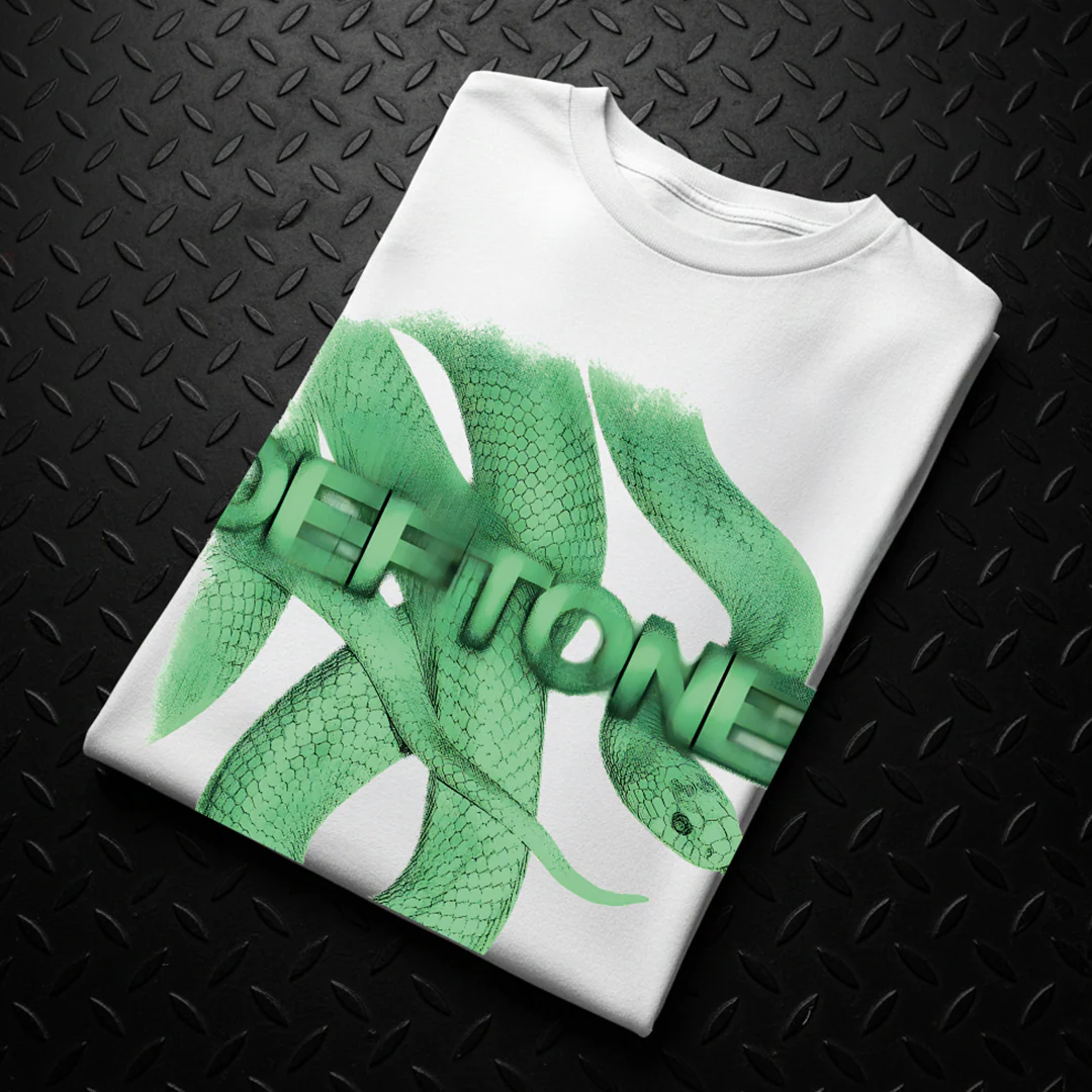 Camiseta Algodón Deftones Serpiente - Image 3