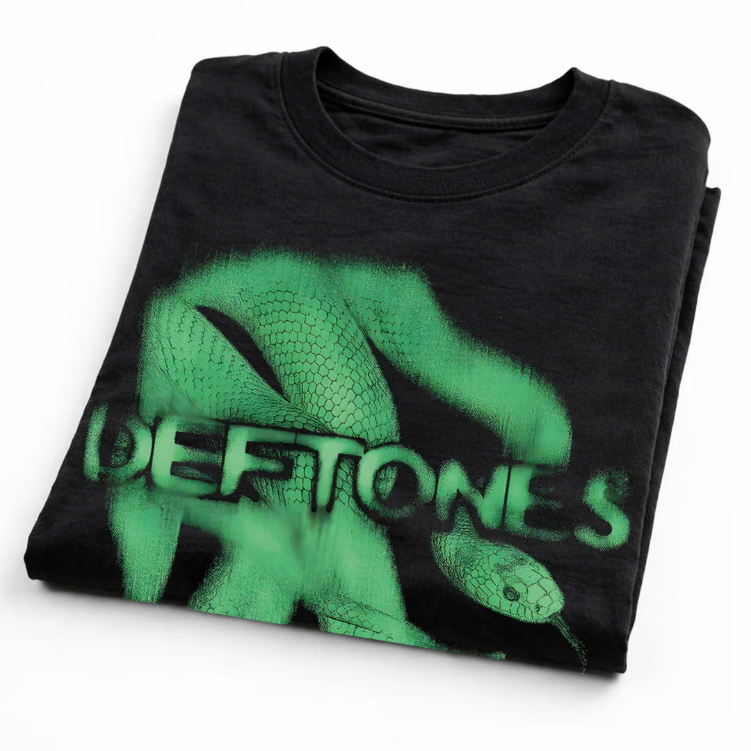 Camiseta Algodón Deftones Serpiente - Image 4