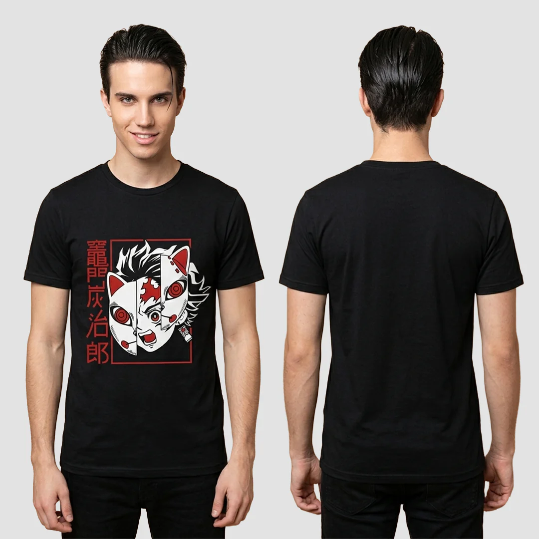 Camiseta Algodon Demon slayer Faces - Image 2