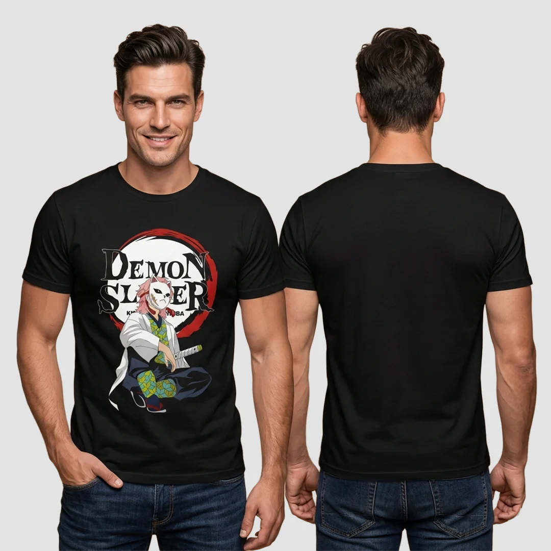 Camiseta Algodon Demon Slayer Sabito Poster - Image 2