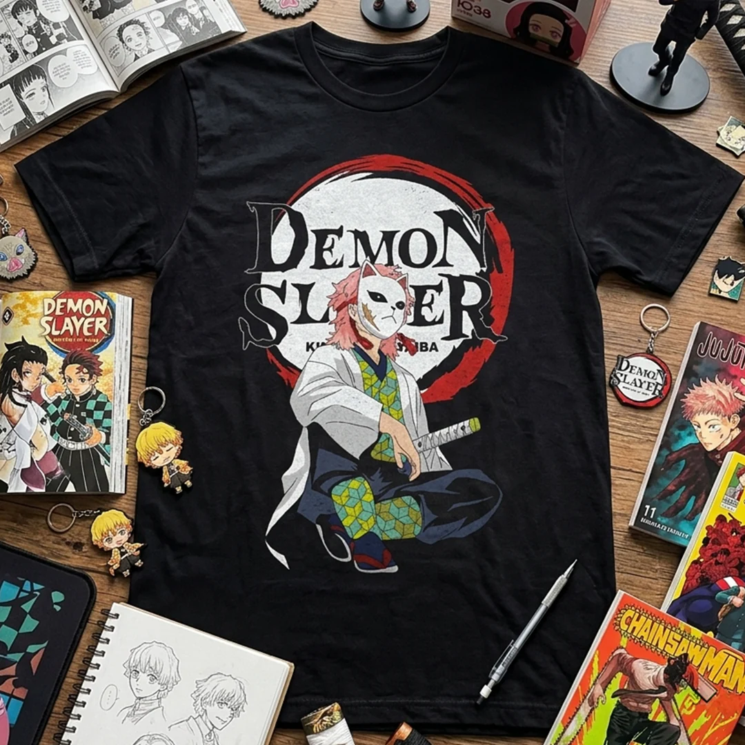 Camiseta Algodon Demon Slayer Sabito Poster - Image 3