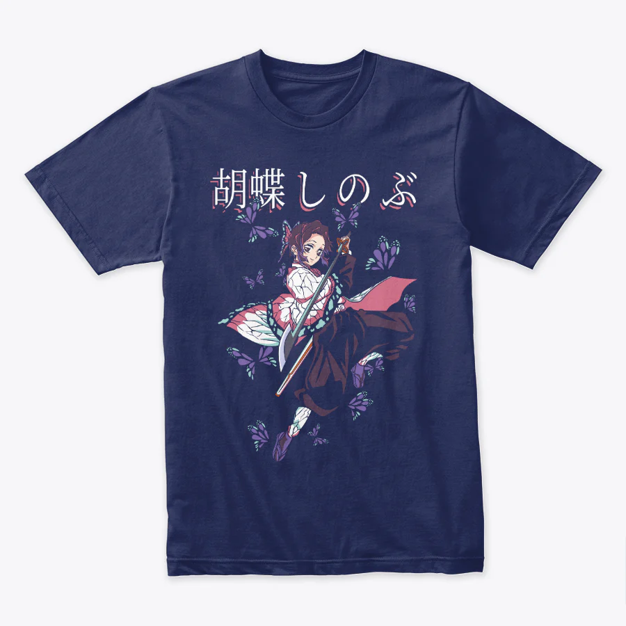 Camiseta Algodon Demon Slayer Shinobu Art - Image 3