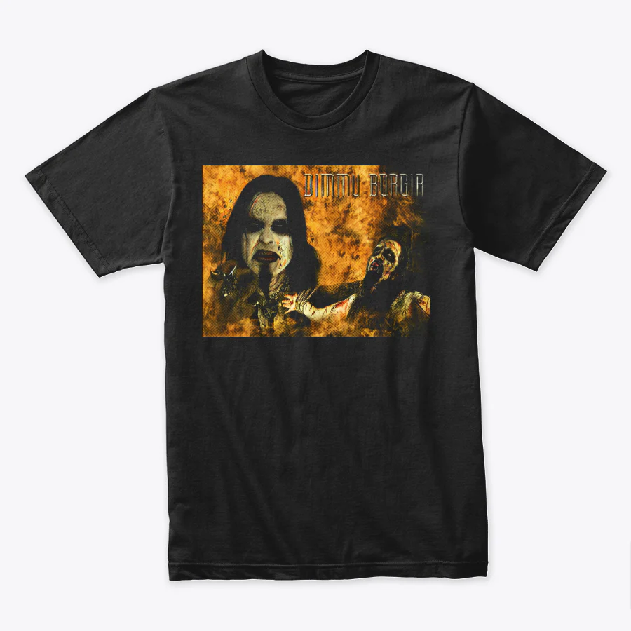 Camiseta Algodon dimmu borgir Rock Style