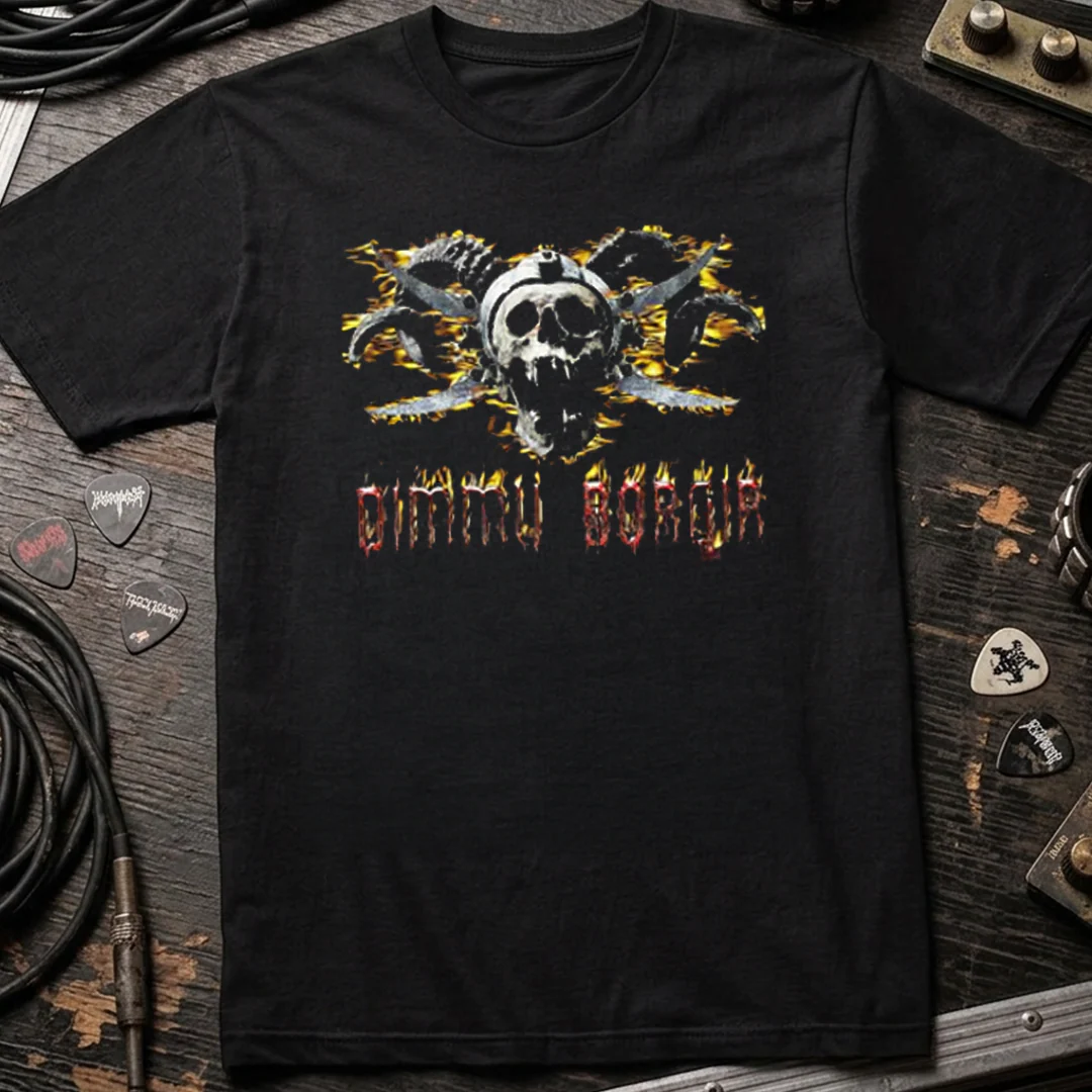 Camiseta Algodon Dimmu Borgir Skull Style - Image 3