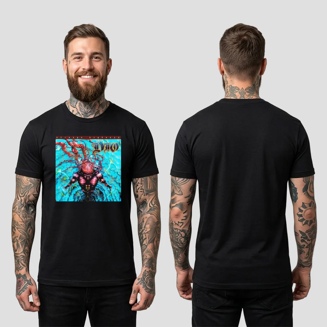 Camiseta Algodon Dio Strange Highways - Image 3