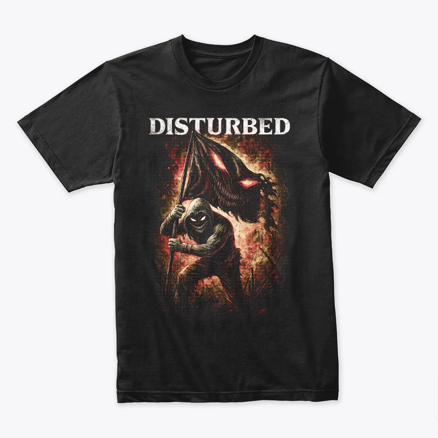 Camiseta Algodon disturbed