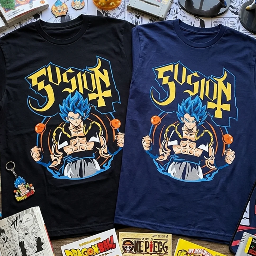 Camiseta Algodon Dragon Ball Gogeta Fusion Art - Image 4