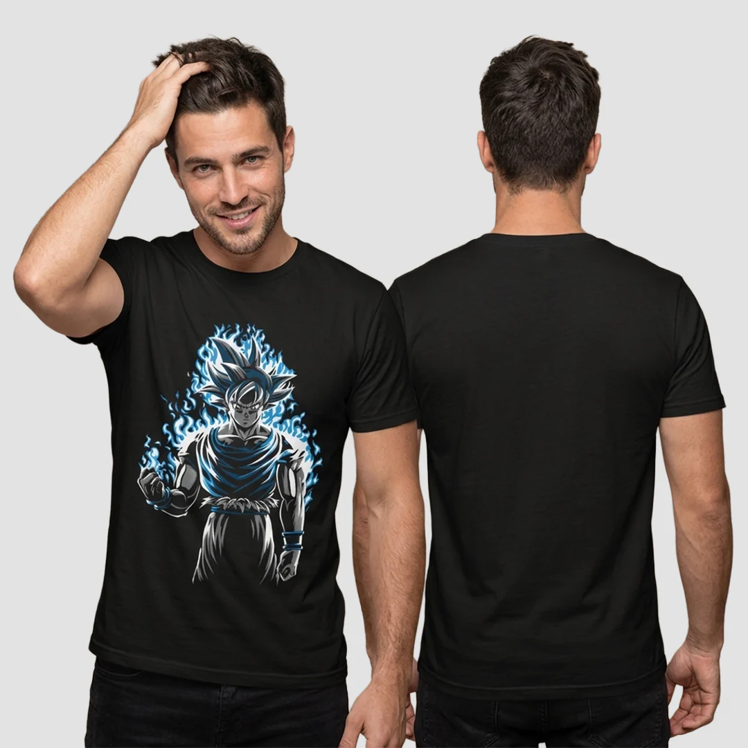 Camiseta Algodon Dragon Ball Goku Ultra Instinto - Image 2