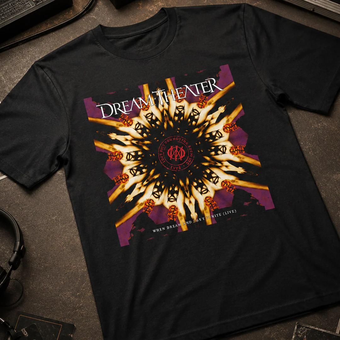 Camiseta Algodon Dream Theater When Dream And Day Reunite - Image 3