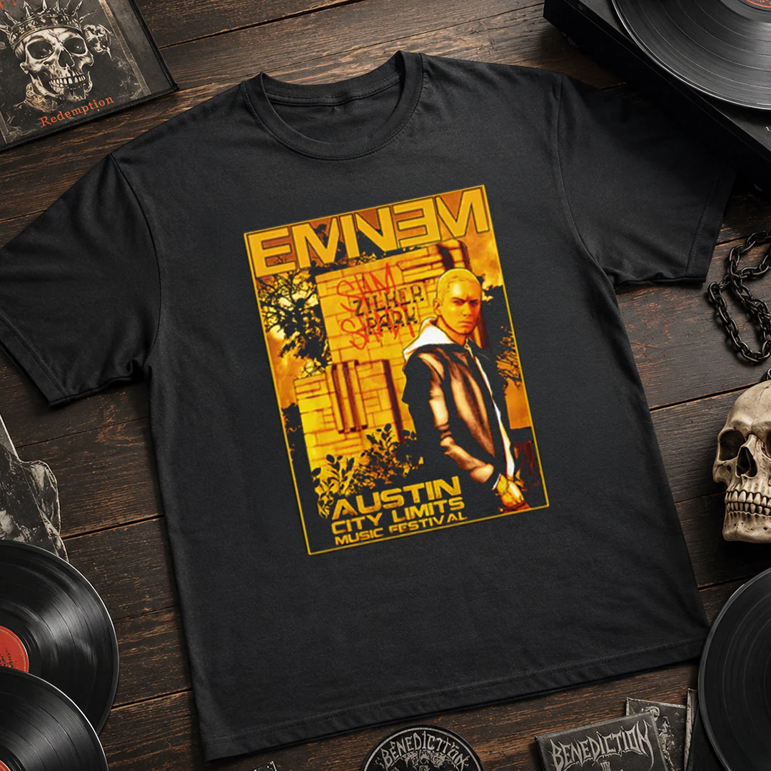 Camiseta Algodon Eminem Austin Music Festival - Image 3