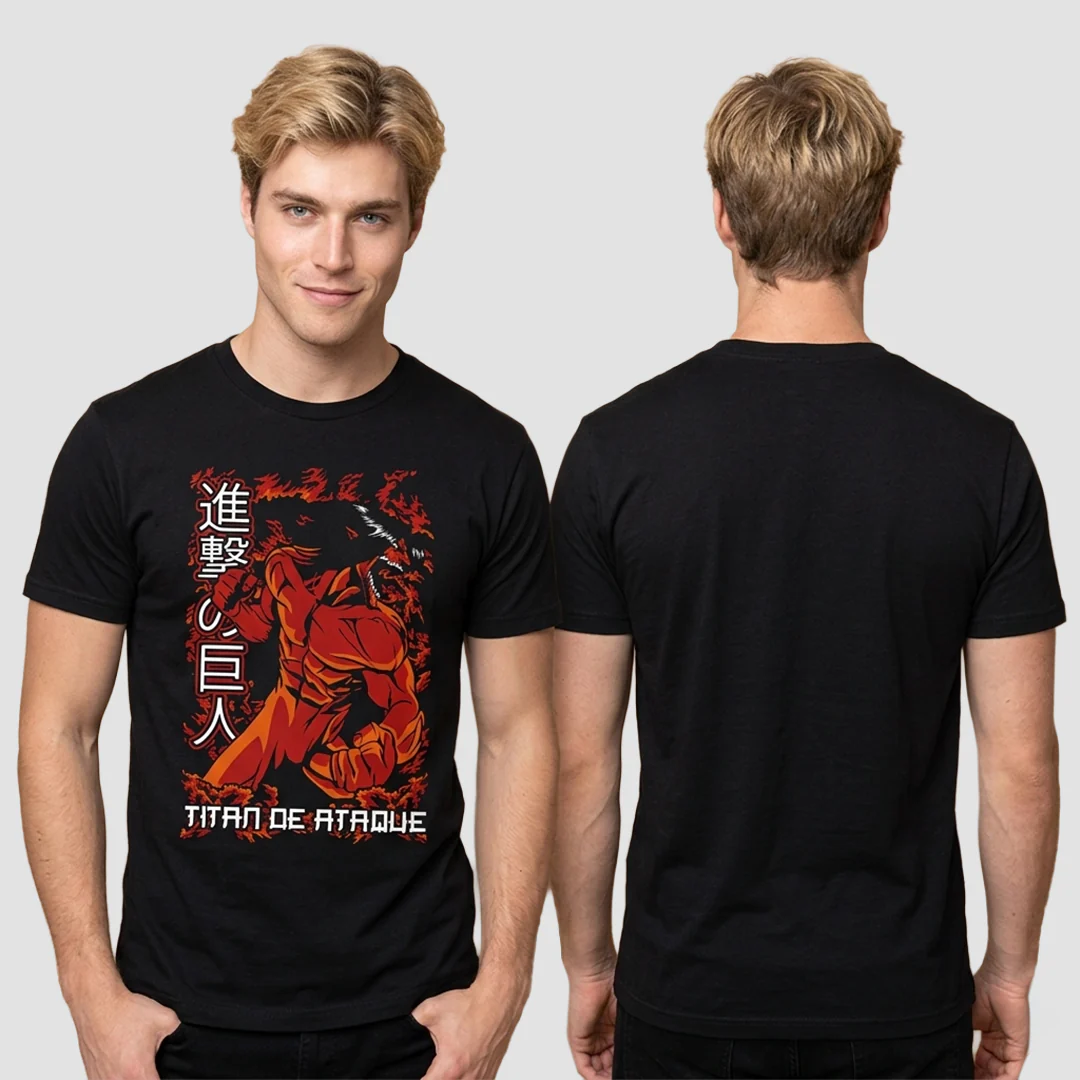 Camiseta Algodon Eren Jeager Monster - Image 2