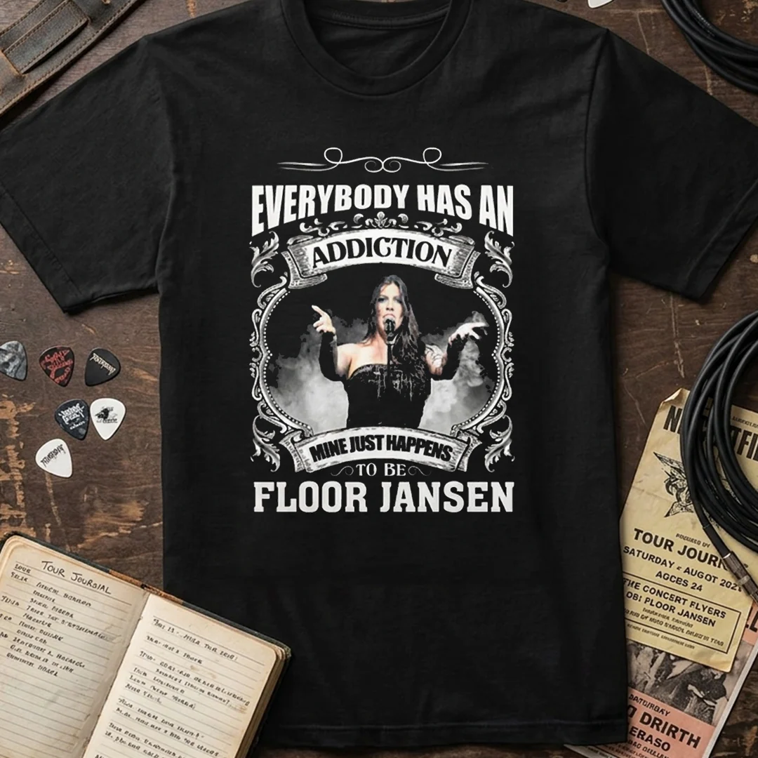 Camiseta Algodon Everybody Has An Addiction - Image 3