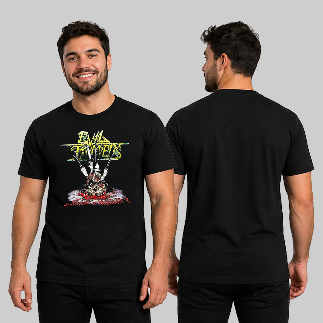 Camiseta Algodon Evil Invaders Surge Of Insanity - Image 3