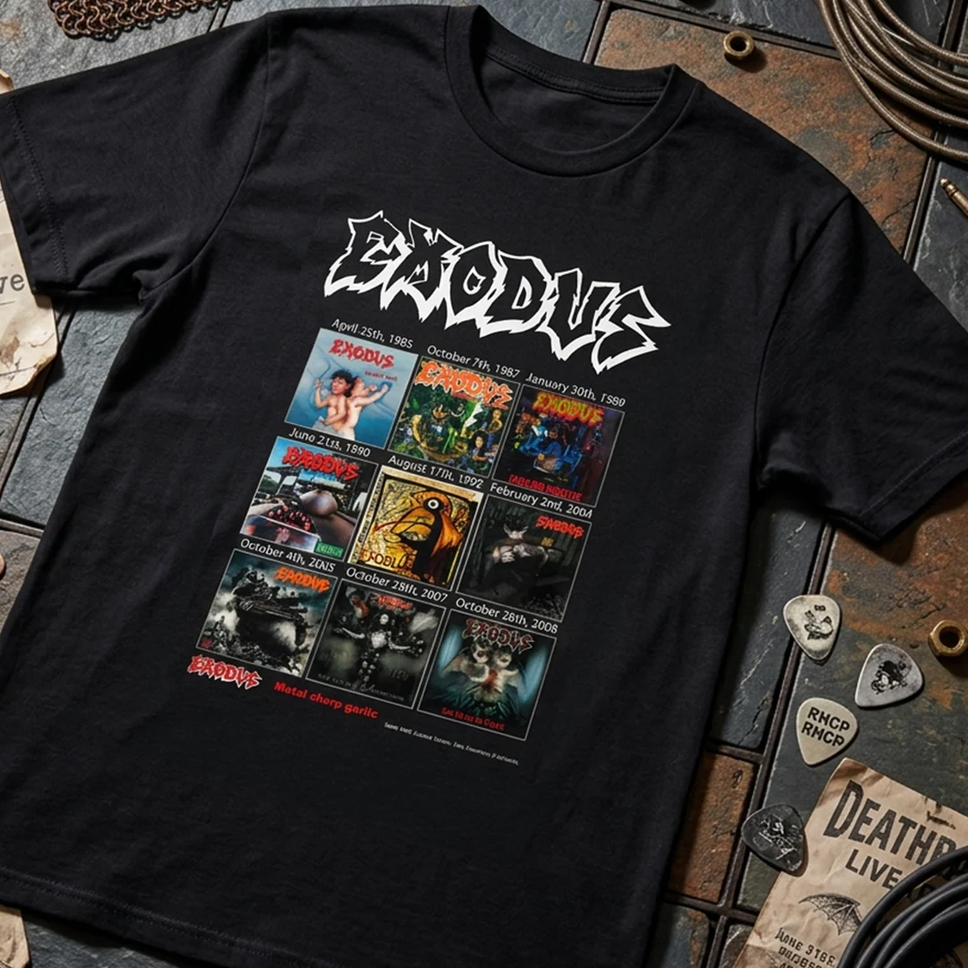 Camiseta Algodon Exodus Álbumes - Image 3