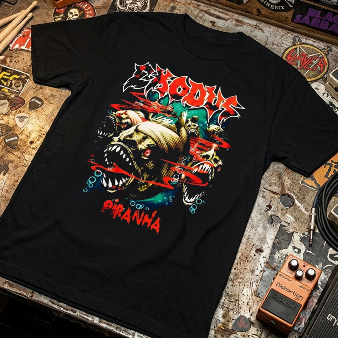 Camiseta Algodon Exodus Piranha - Image 3