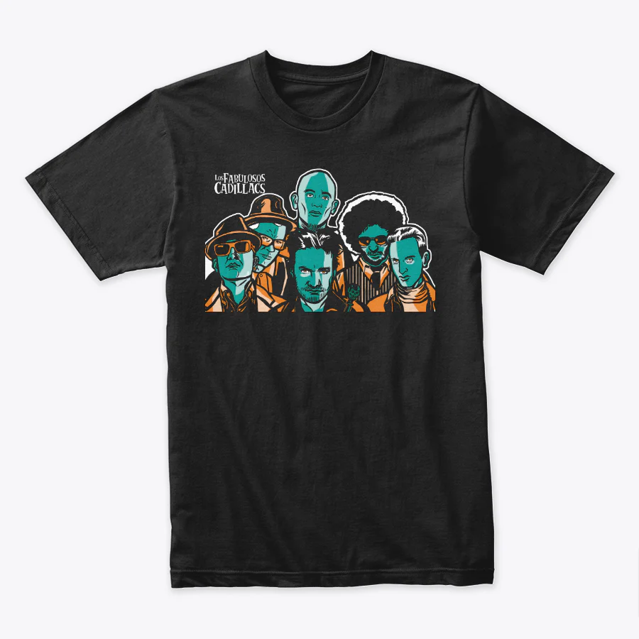 Camiseta Algodon Fabulosos Cadillacs Group