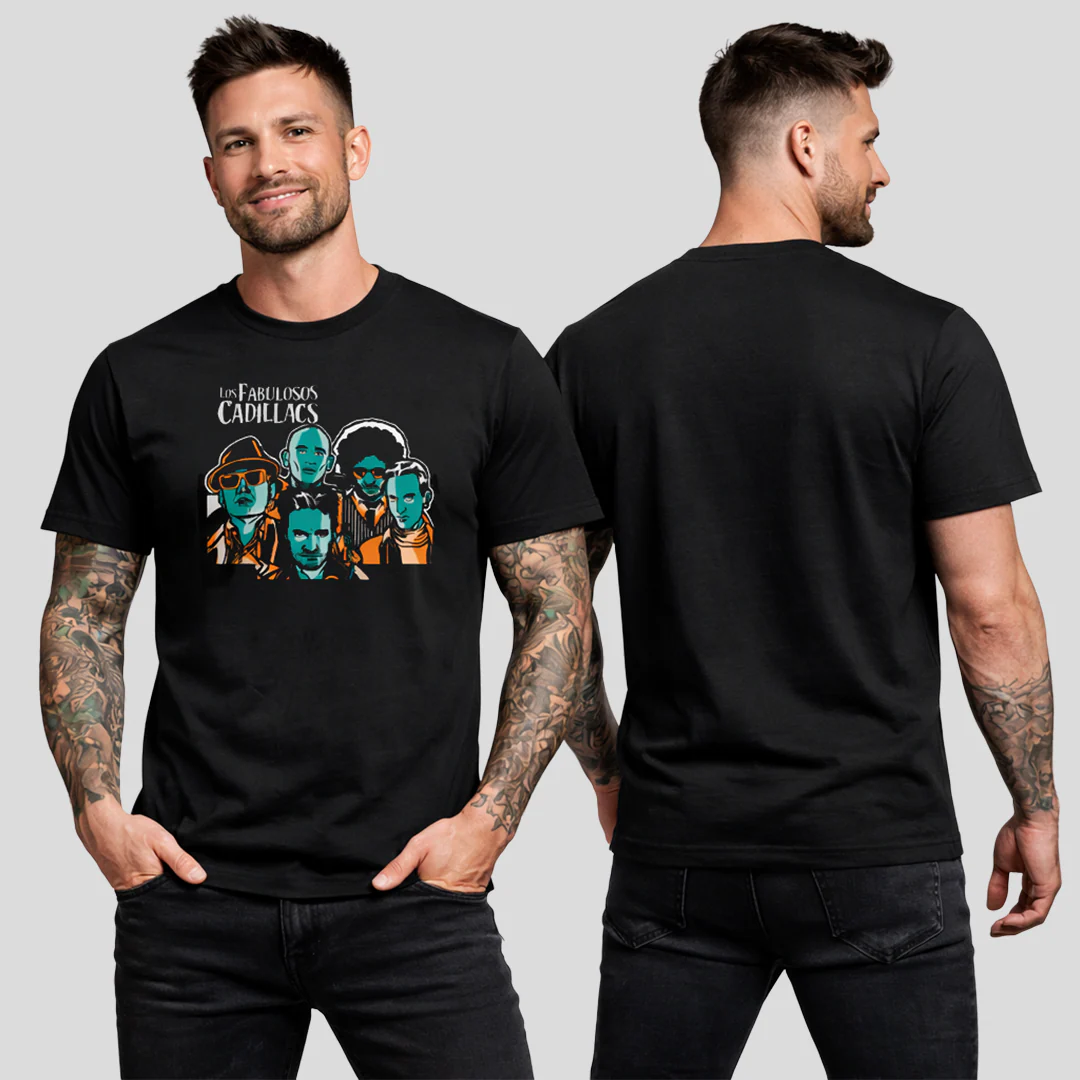 Camiseta Algodon Fabulosos Cadillacs Group - Image 3