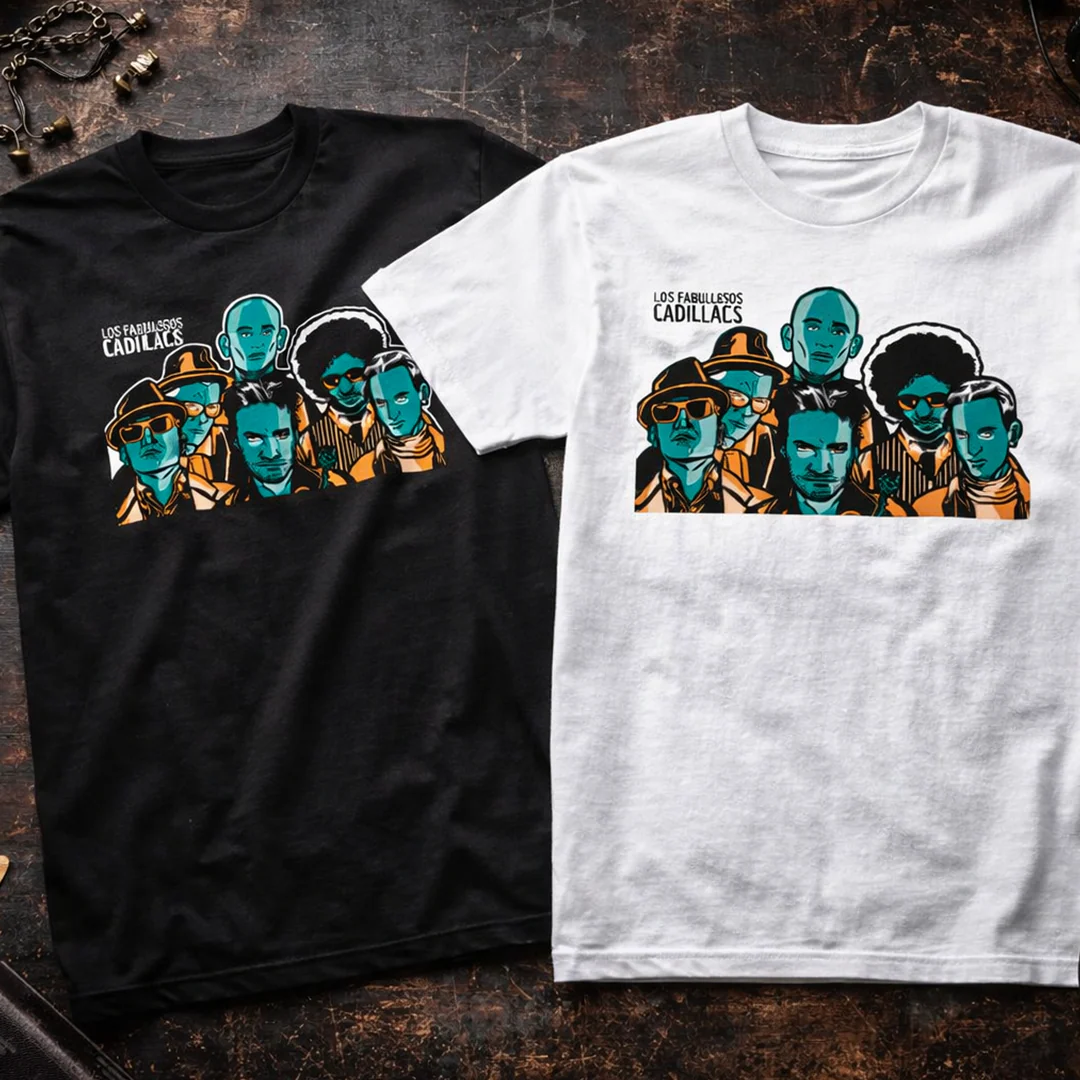 Camiseta Algodon Fabulosos Cadillacs Group - Image 4