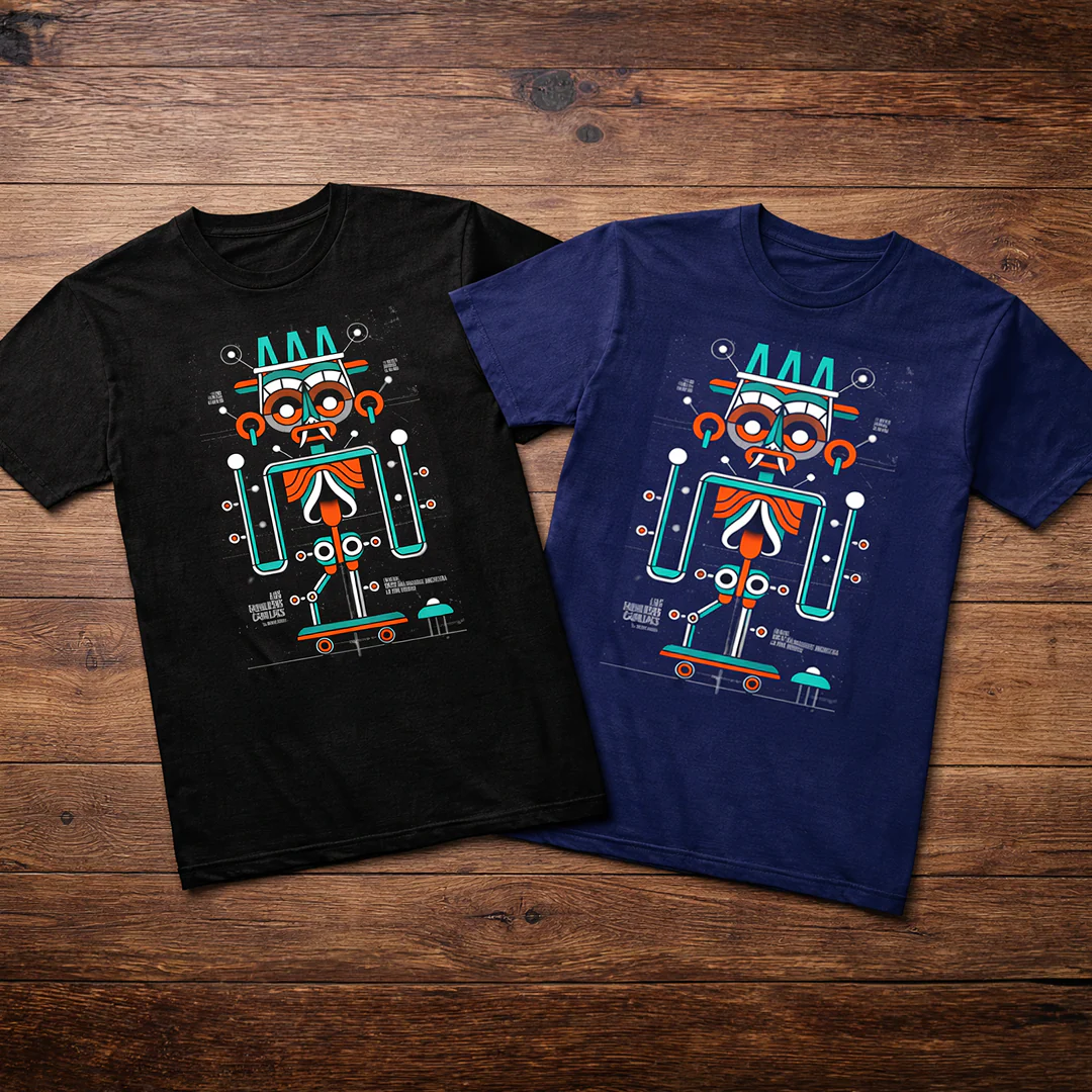 Camiseta Algodon Fabulosos Cadillacs Poster Foro Sol Mexico - Image 4