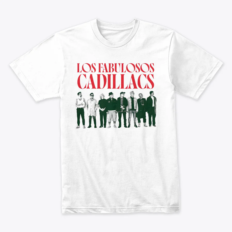 Camiseta Algodon Fabulosos Cadillacs Poster Group - Image 2