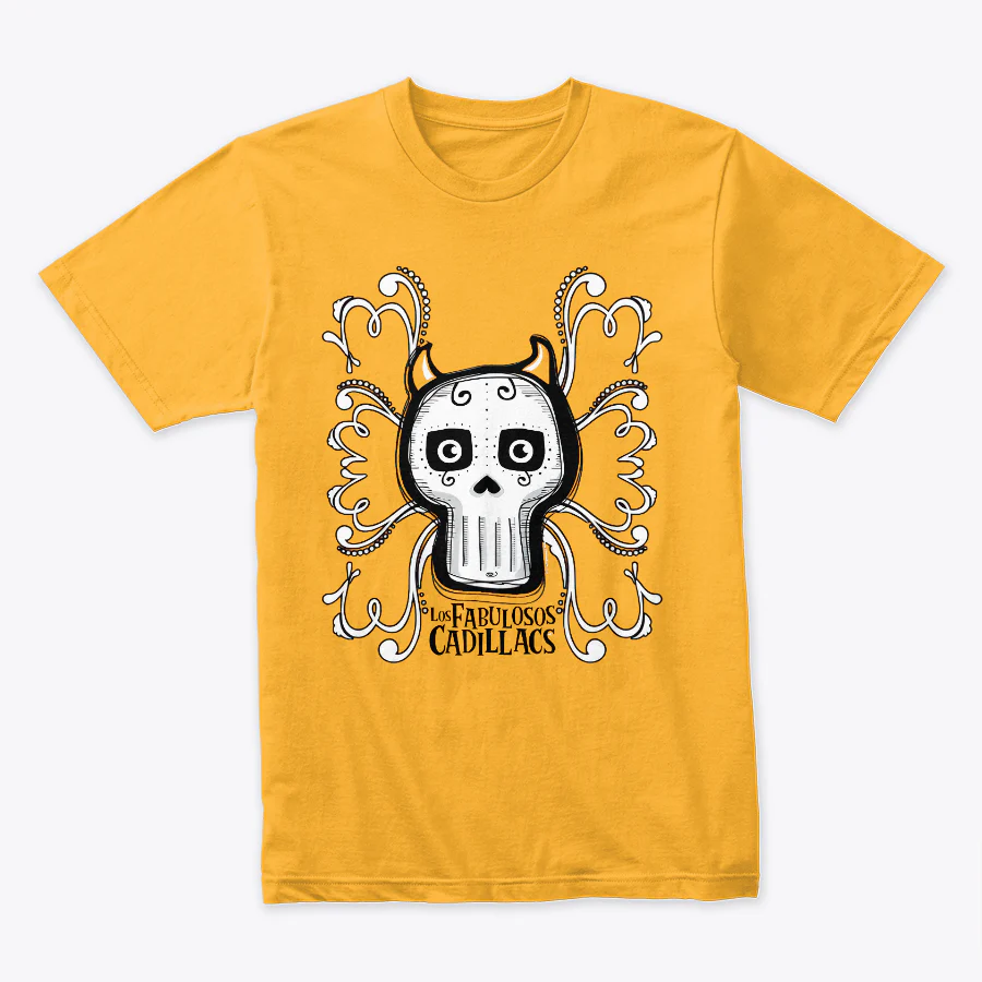 Camiseta Algodon Fabulosos Cadillacs Skull Face - Image 6