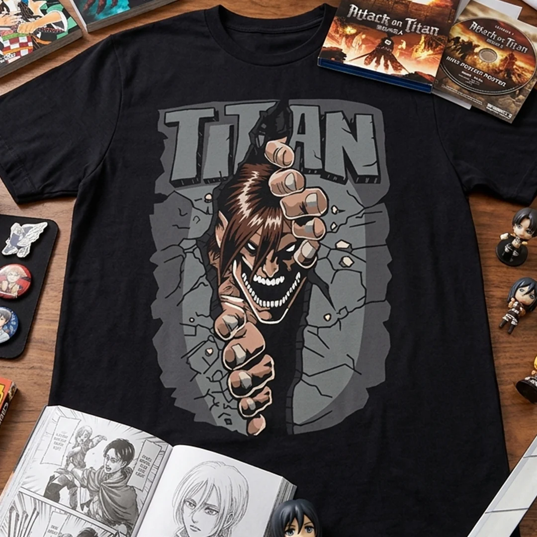 Camiseta Algodon Face Titan Art - Image 3