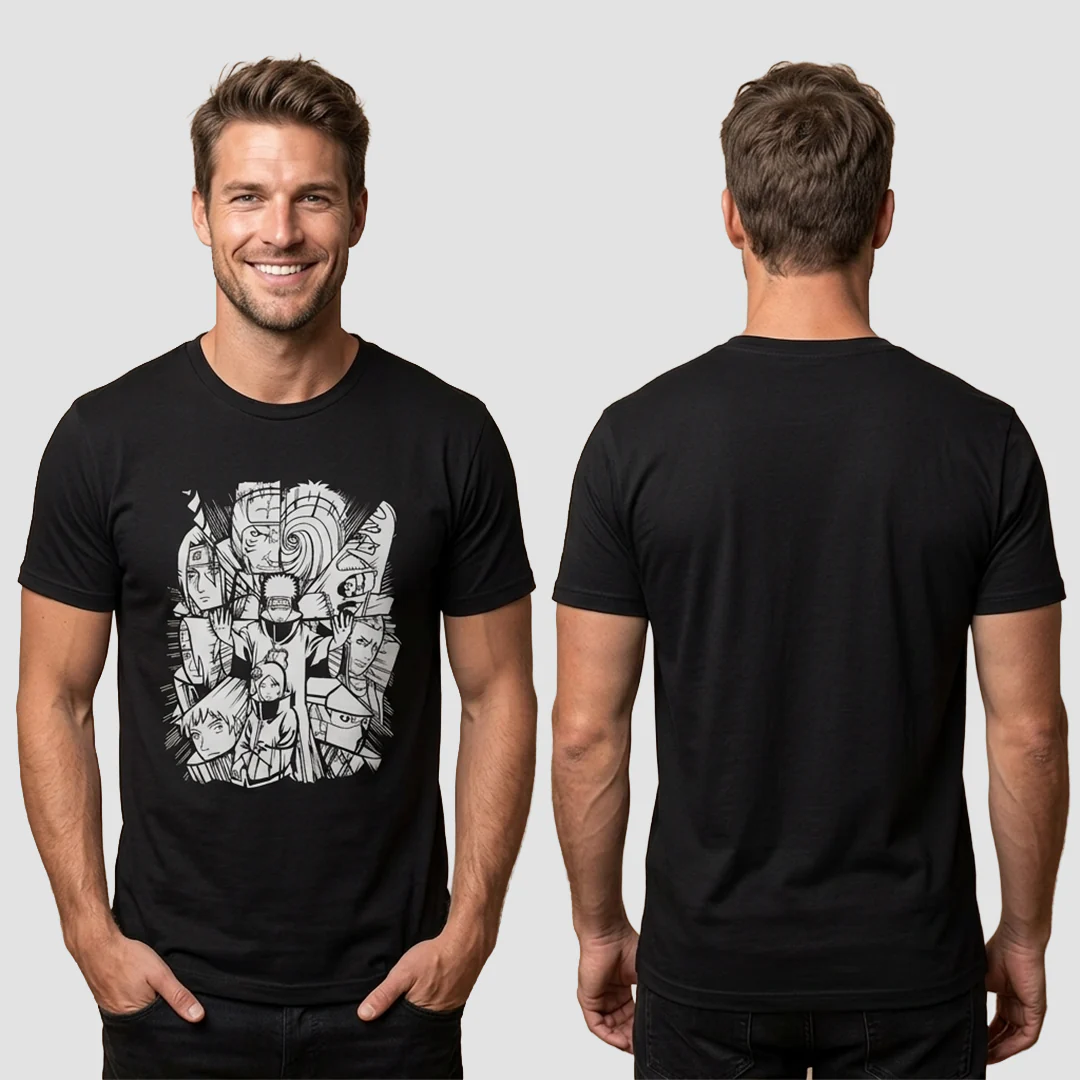 Camiseta Algodon Familia Akatsuki Poster - Image 2