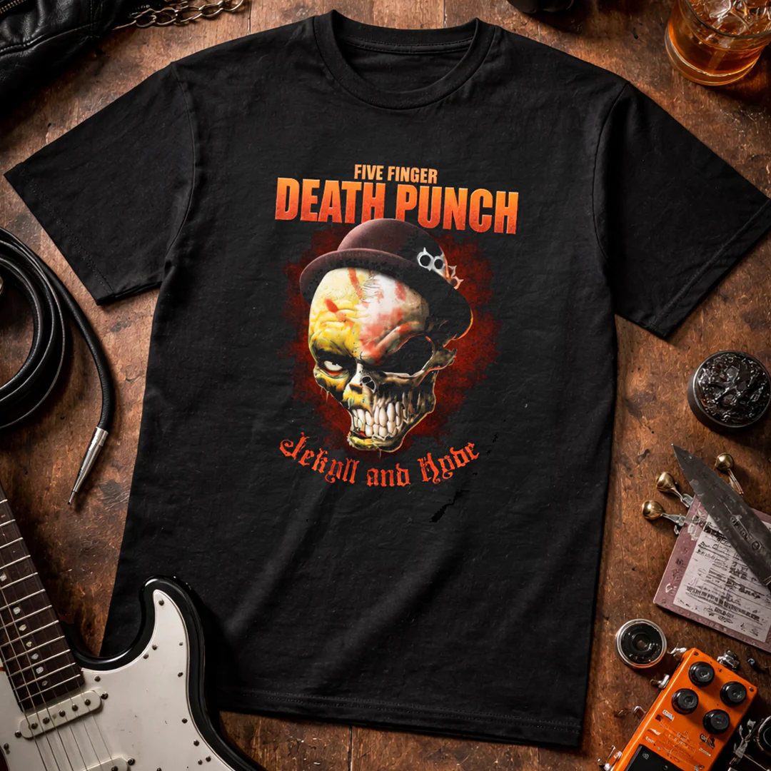 Camiseta Algodon Five Finger Death Punch Jekyll And Hyde - Image 2