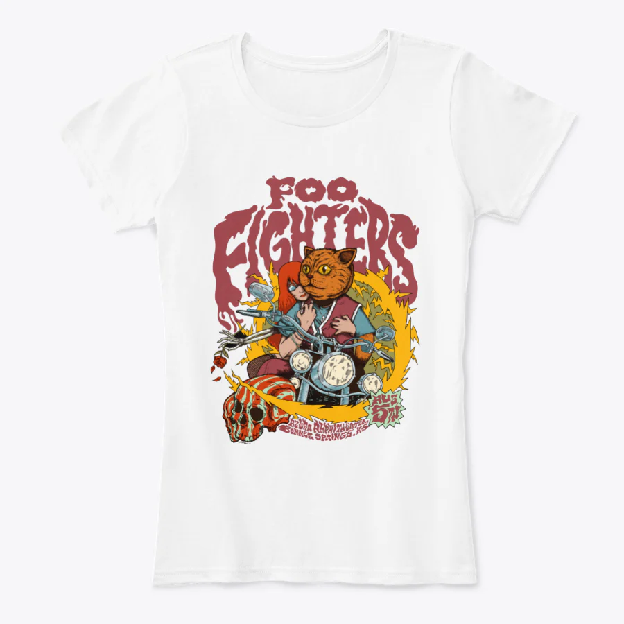 Camiseta Algodón Foo figthers Poster - Image 2