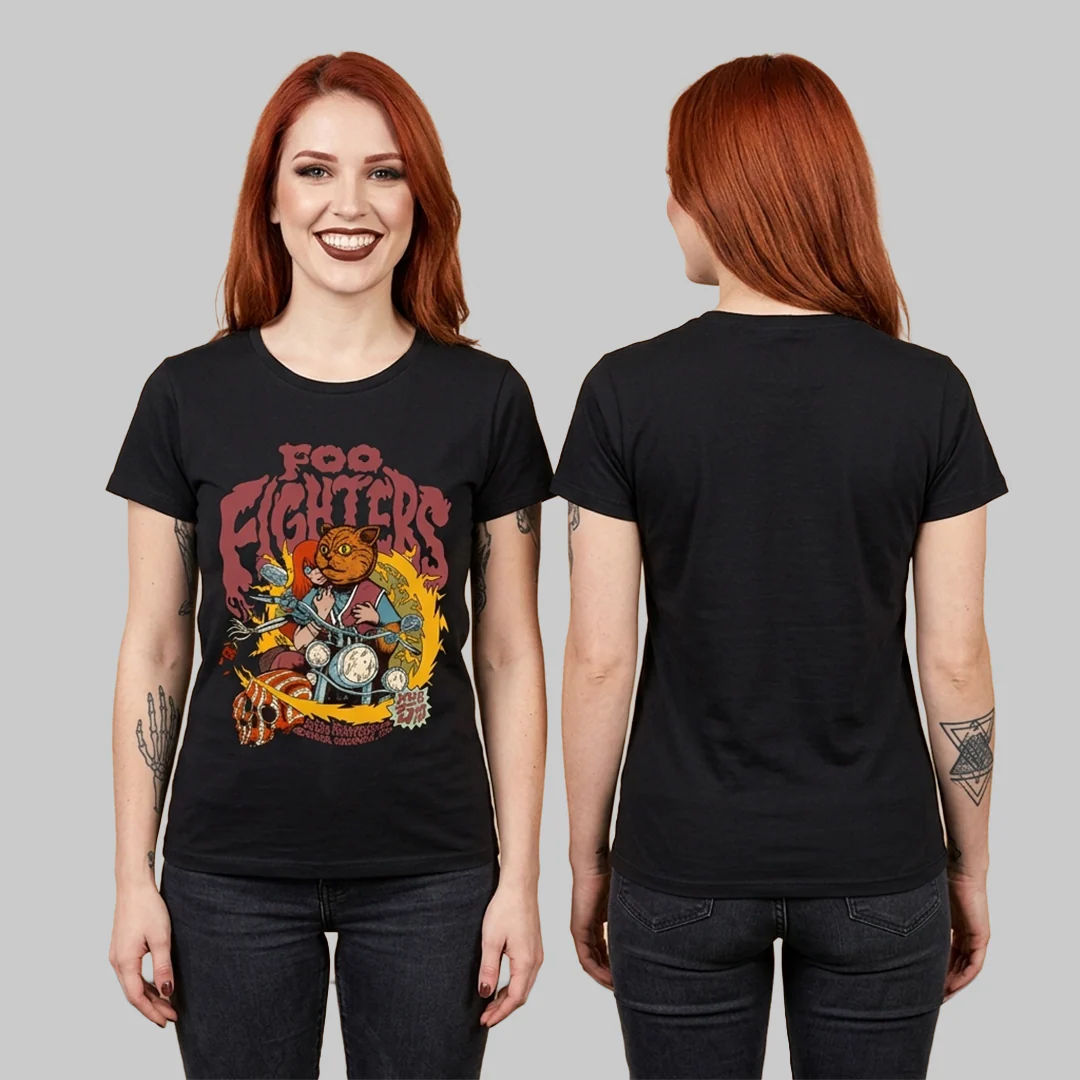 Camiseta Algodón Foo figthers Poster - Image 3