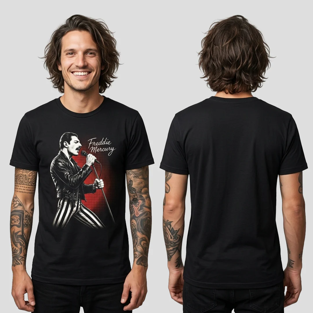Camiseta Algodon Freddie Mercury 2 - Image 2