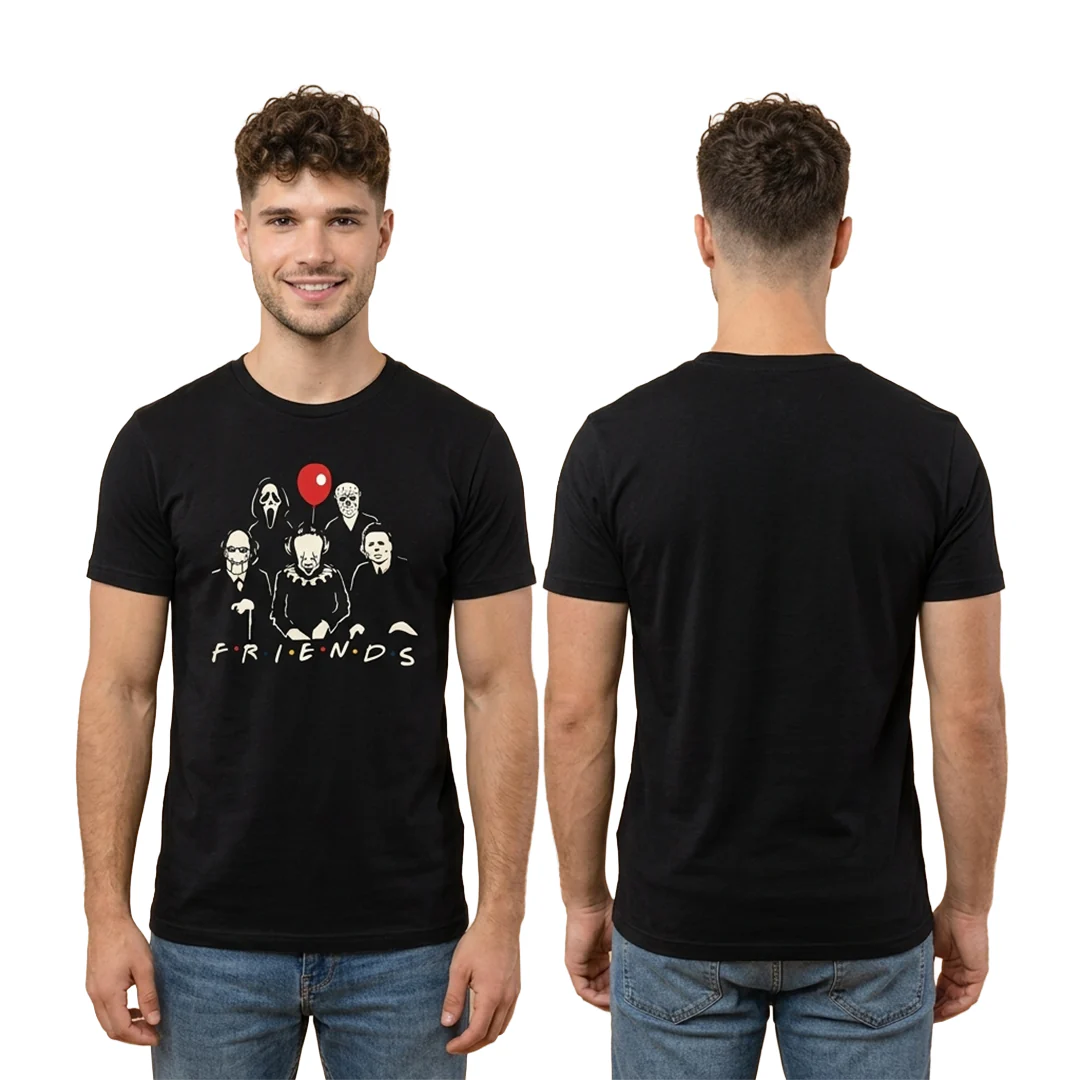 Camiseta Algodon Friends Scares Art - Image 2