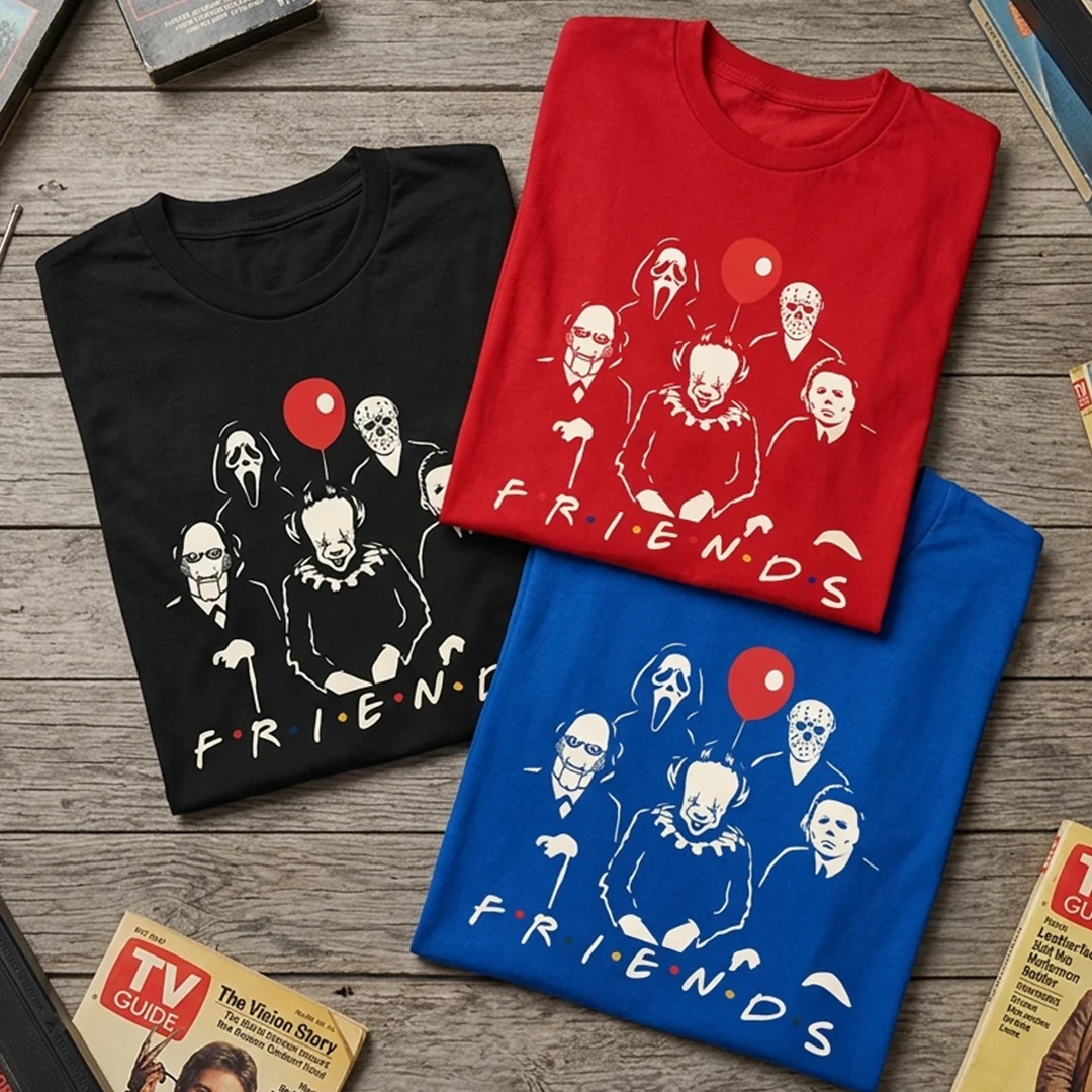 Camiseta Algodon Friends Scares Art - Image 5
