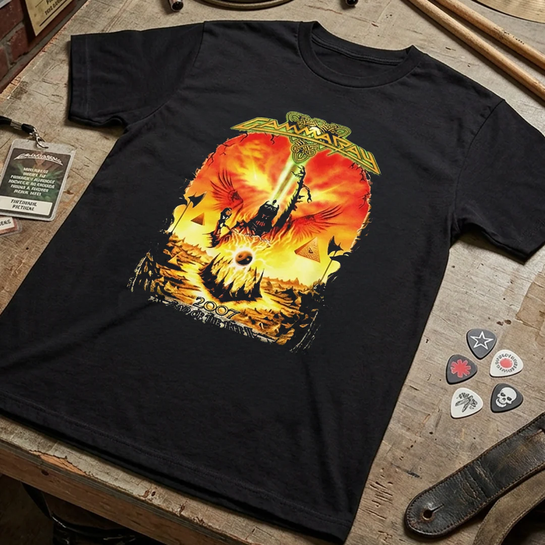 Camiseta Algodon Gamma Ray Land Of The Free - Image 3